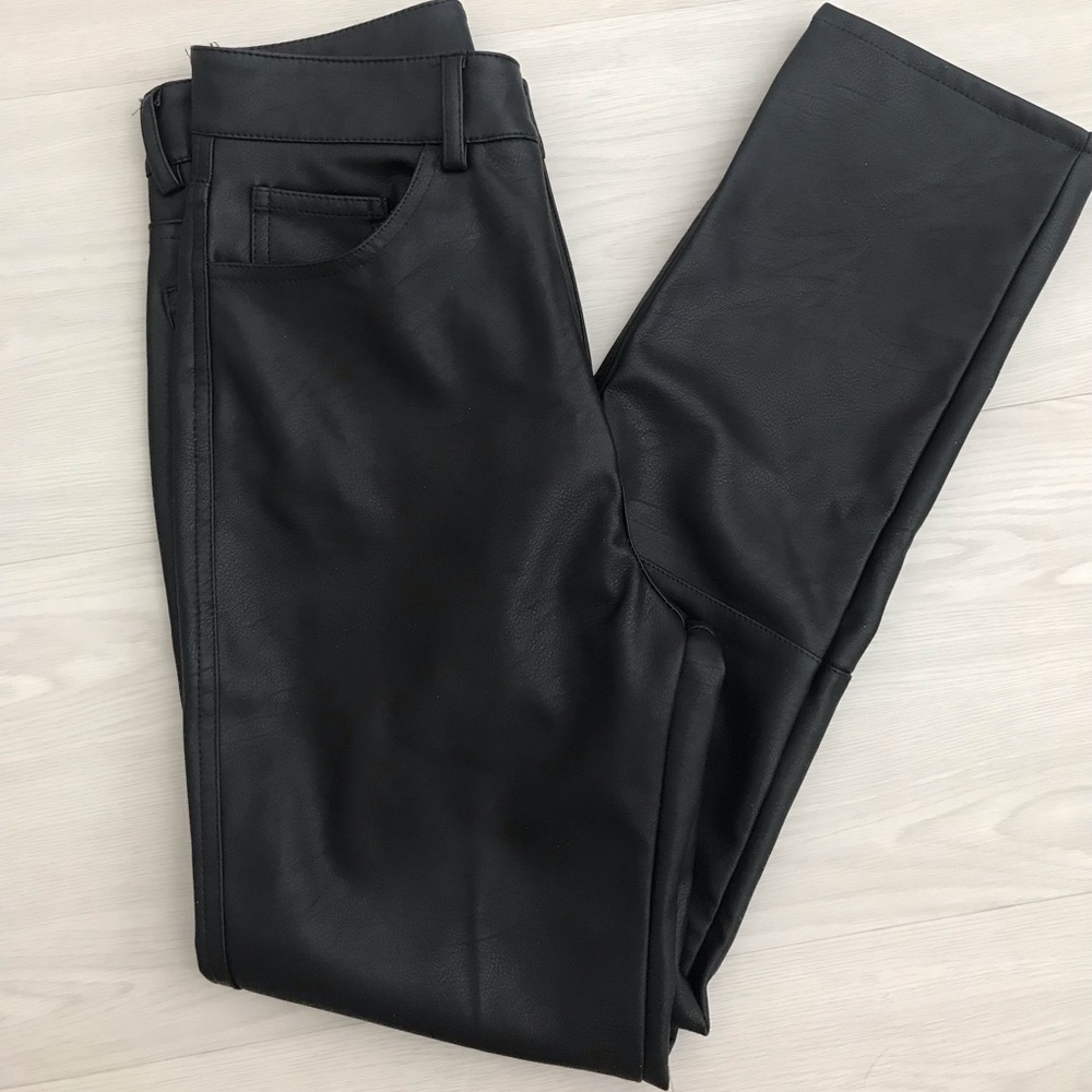 H&M Faux Leather pants